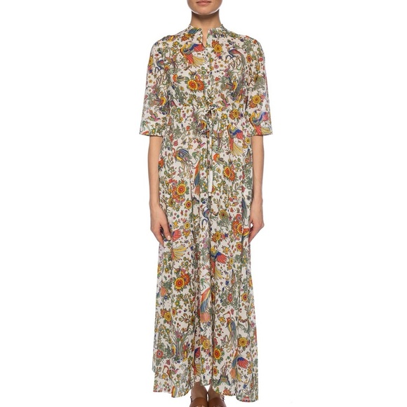 219 Tory Burch Printed Shirt Dress Promised Land Size XS - Picture 1 of 7